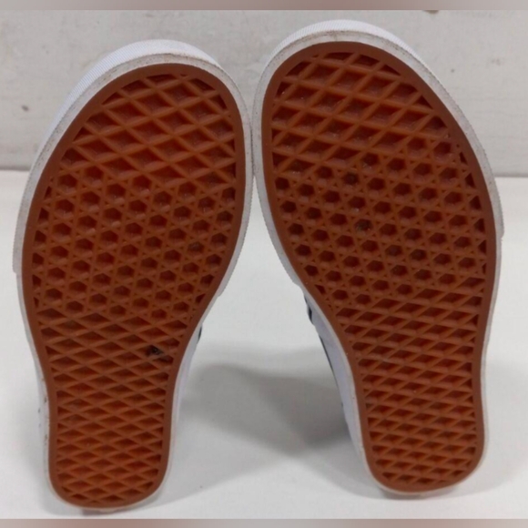 Vans Asher Slip-on Flowers Eclipse Navy Sneakers Size 7.5 Like New MSRP $75 - Picture 8 of 9